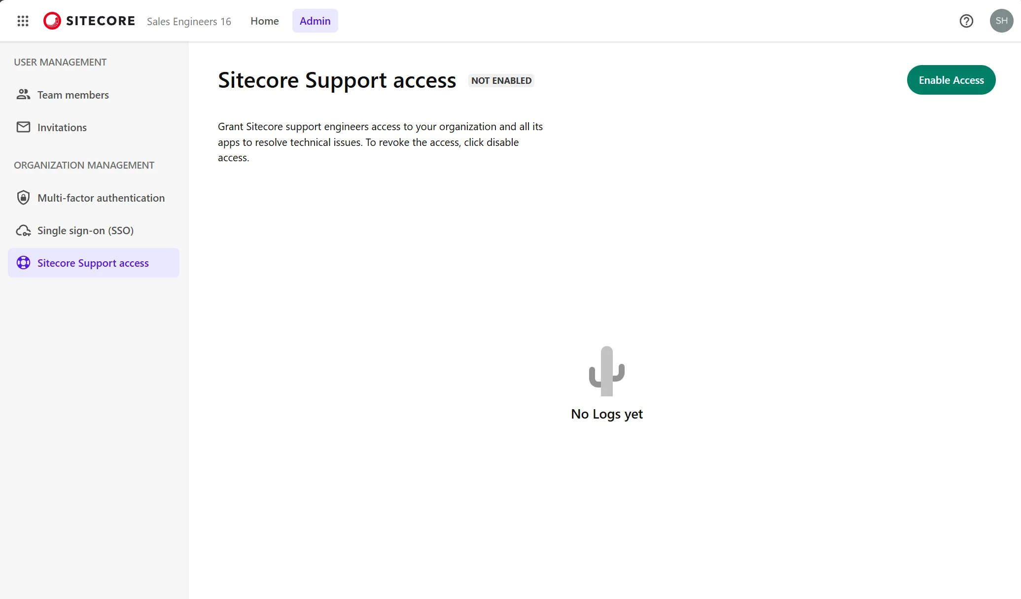 Sitecore Support Access