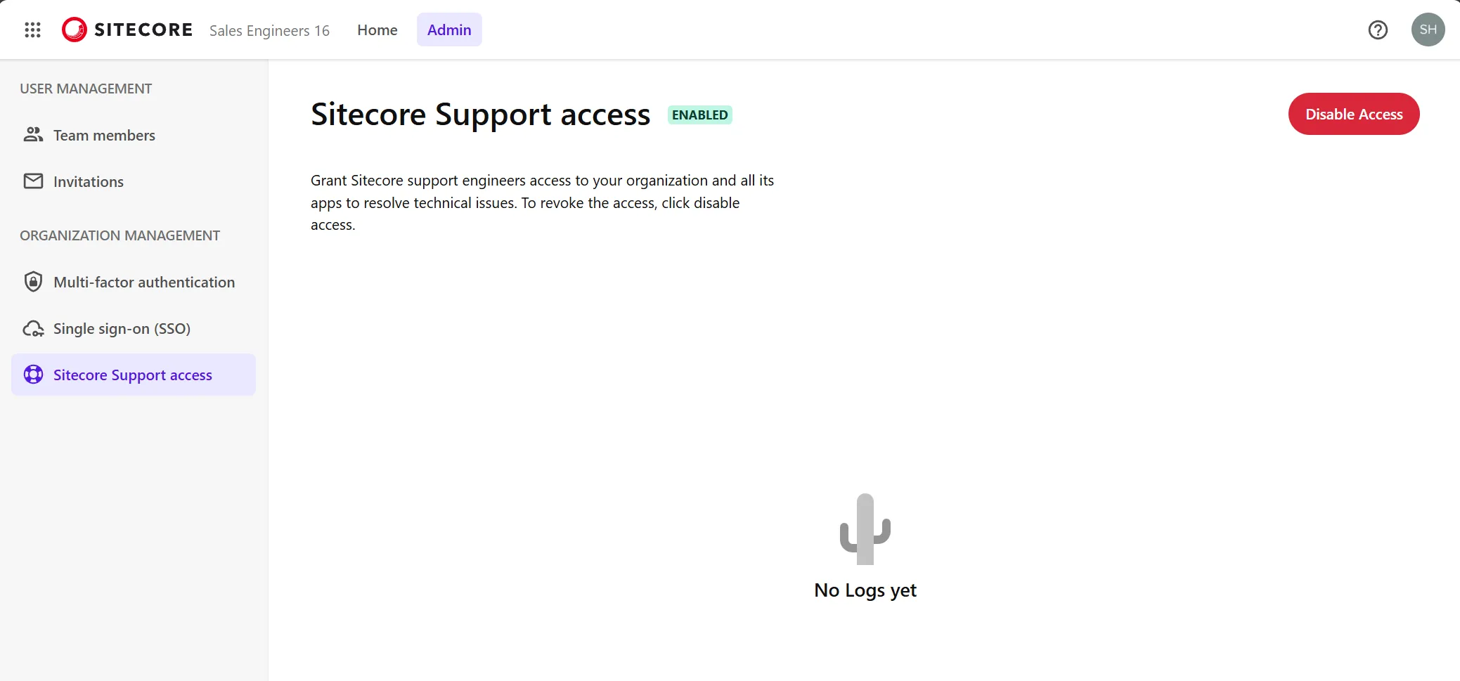 Sitecore Support Access